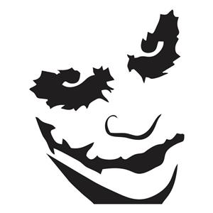 برچسب بدنه خودرو طرح جوکر کد 01