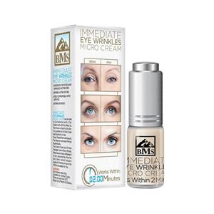 کرم ضد چروک دور چشم بی ام اس BMS سری میکروکرم حجم 10 میلی لیتر Immediate Eye Wrinkles Micro Cream 10 ml