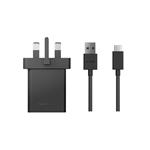 شارژر دیواری سونی مدل UCH20 به همراه کابل USB-C سونی مدل UC20 به طول 1 متر و مبدل 3 شاخه نگین