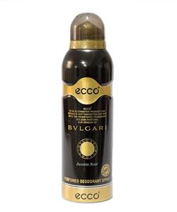 اسپری زنانه اکو مدل Bvlgari Jasmin Noir حجم 200 میلی لیتر Ecco Bvlgari Jasmin Noir Spray For Women 200ml