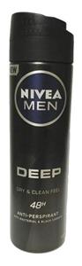 اسپری ضد تعریق مردانه نیوآ مدل DEEP حجم 150 میلی لیتر Nivea Deep Anti-Perspirant Spray 150ml For Men