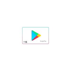 گیفت کارت 15 دلاری گوگل پلی Google Play 15 Dollars Gift Card