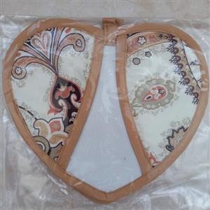 دستگیره قلبی آشپزخانه جیب دار جنس نخی