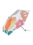 چتر مینیسو طرح گل رنگ زمینه سفید مدل Flowers Pattern Light Sunscreen Umbrella(white)