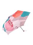 چتر مینیسو طرح گل رنگ زمینه صورتی مدل Flowers Pattern Light Sunscreen Umbrella(Pink)