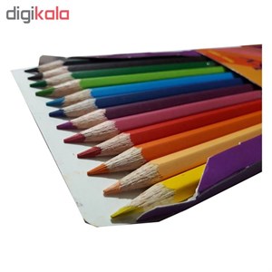 مداد رنگی 12 رنگ لوکی مدل C12