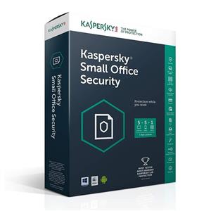 نرم‌افزار امنیتی کسپرسکی آنتی ویروس شرکتی Small Office 5+5+1 یک ساله Kaspersky Small Office Security