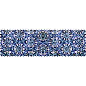 رانر مخمل کاشی کاری کبود