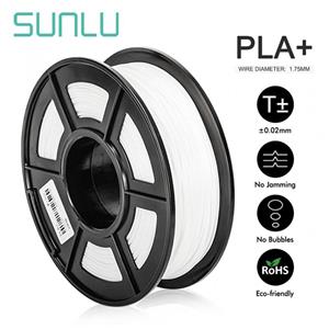 فیلامنت PLA PLUS برند SUNLU رنگ سفید 1.75mm