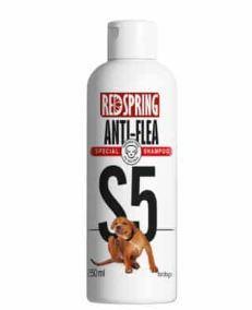 شامپو ضد کک کنه ،مخصوص سگ، رد اسپرینگ Red spring anti flea Dog special shampoo 