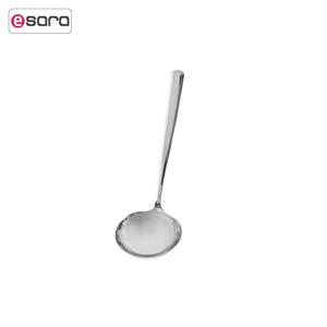 ملاقه صنایع استیل ایران مدل پاشا 6 براق سایز کوچک Sanaye Steel Iran Pasha Mirror Polished Ladle Small Size 