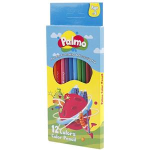 مداد رنگی 12 رنگ پالمو Palmo NO.3202