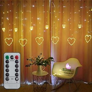 ریسه ال ای دی قلب ریموت کنترل از راه دور