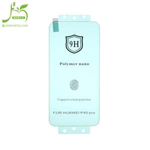 محافظ صفحه نمایش Full Cover Polymer nano مدل Huawei P40 Pro