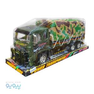 کامیون ارتشی اسباب بازی درج آیتم 9966 عمده و کارتنی