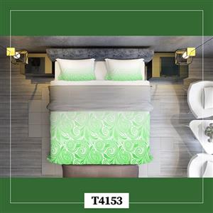 روتختی چاپی ترمه سبز کد T4153