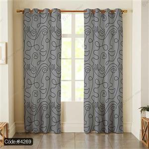 پرده طرح مینیمال طوسی کد 4269