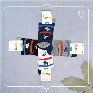 جوراب نیم‌ ساق زنانه کد ۱۵۵۰۵۹ -07 / جفتی 16500 تومان/ 6 جفت