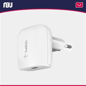 شارژر دیواری 20 وات USB-C بلکین مدل WCA003vf 