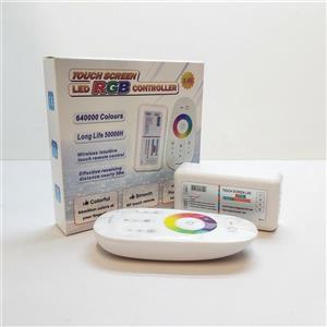 کنترلر RGB رادیویی لمسی 18 آمپر 12 ولت مدل DM18RFT