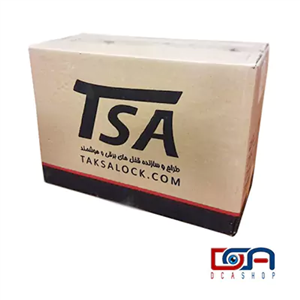 قفل برقی حیاطی تسا 7074 بسته 6 عددی