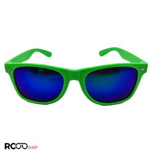 عینک آفتابی ساحلی با لنز آینه ای، فریم ویفرر و سبز رنگ مدل SP32276