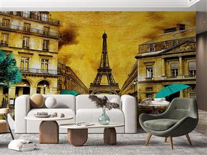 پوستر دیواری نقاشی برج ایفل W10297200