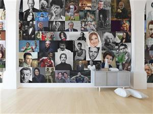 پوستر دیواری مشاهیر ایران و جهان W13399500