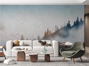 پوستر دیواری منظره طبیعت درخت W10257300