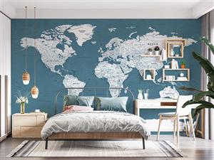 پوستر دیواری نقشه جهان W10261200
