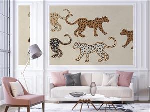 پوستر دیواری لاکچری ببر W10253600
