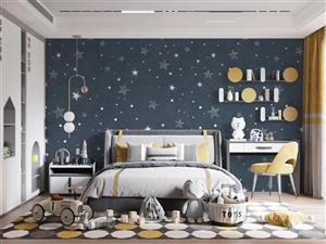 پوستر دیواری اتاق کودک ستاره W10245300