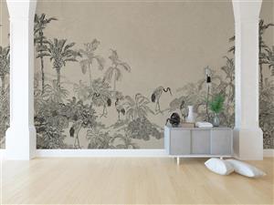 کاغذ دیواری کلاسیک درخت W10233800