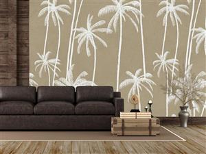 کاغذ دیواری درخت نارگیل W10229000