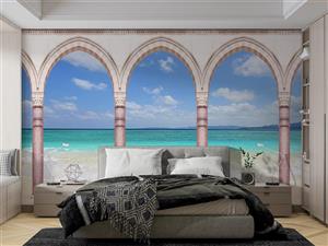 پوستر سه بعدی منظره دریا W10287000