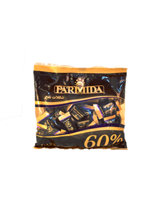 شکلات تلخ 60 درصد پارمیدا مقدار 330 گرم Parmida Percent Dark Chocolate 330gr 