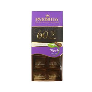 شکلات تلخ 60 درصد پارمیدا مقدار 80 گرم Parmida 60 Percent Dark Chocolate 80gr