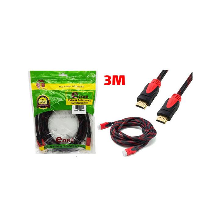 کابل HDMI فلت 3 متر E-NET