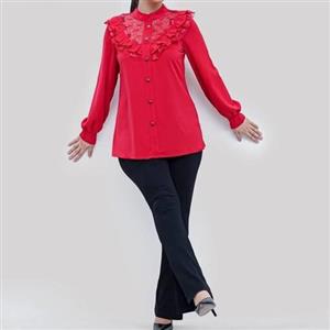 شومیز ترانه سایز 38 تا 44 جنس الیزه