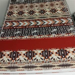 دفتر 80برگ سیمی آفاق طرح سنتی  جلد مقوایی