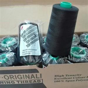 دوک نخ پلی استر  تک لا مشکی