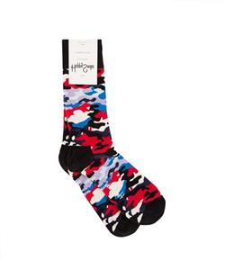 جوراب مردانه ساق بلند هپی ساکس Happy Socks طرح رنگارنگ 