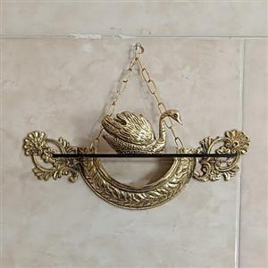 استند و باکس برنجی دکوری برنجی و دیوار کوب گل یاس کد 238(برنزی)