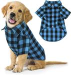 لباس سگ Plaid Dog Shirt Buffalo Dog Outfit ارسال 10 الی 15 روز کاری