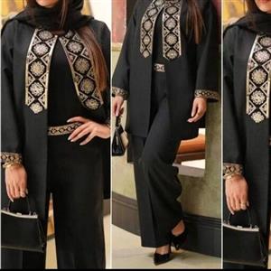 کت و شلوار زنانه مجلسی مشکی