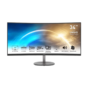 مانیتور ام اس آی مدل Monitor MSI Pro MP341CQ CURVED 34 Inch
