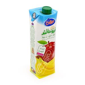 نکتار سیب و موز  میهن حجم 1 لیتر