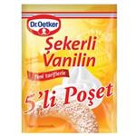 پودر وانیل دکتر اوتکر ترکیه بسته 150 تایی dr oetker sekerli vanilin