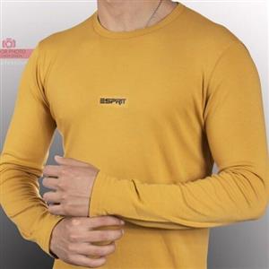 تیشرت یقه گرد آستین بلند مارک اسپریت پنبه دولایه چهار فصل کیفیت فوق العاده تن خور خیلی شیک رنگ بندی  و سایز بندی مختلف