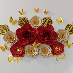 گلهای مقوایی